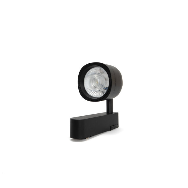 PURPL Smart Magnetische Railspot - 12W - Ø60x111 mm - CCT (2700K-6000K) - Zigbee 3.0 - Dimbaar - 777 lm - CRI>90 - Zwart - Geschikt voor Superslim 48V Railverlichting