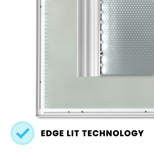 PURPL LED Paneel - 30x60 - 6000K Koud Wit - 20W - 2000 lm - 100 lm/W - UGR<22 - Flikkervrij - Edge-lit