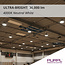 PURPL LED High Bay - 240W - 36.000 lm - 150 lm/W - 4000K Helder Wit - 110° - IP65 - IK10 - Dimbaar - G7 - Flikkervrij