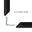 Opbouwframe LED Paneel - 30x30 - Zwart - Easy Click & Connect