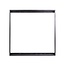Opbouwframe LED Paneel - 30x30 - Zwart - Easy Click & Connect