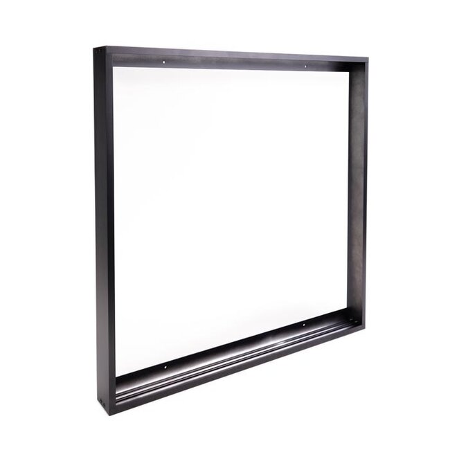 Opbouwframe LED Paneel - 30x30 - Zwart - Easy Click & Connect