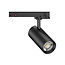 PURPL COB LED Railspot - 10W/15/20W - 3CCT (3000K/4000K/5000K) - ø65x147mm - 3-fase - Zwart