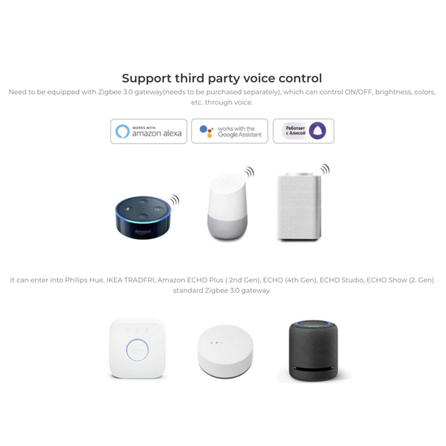 48V Magnetische Railspot - Ø63x130mm - CCT (2700K-6500K) - Zigbee3.0 + 2.4GHz - 12W - 1100 lm - Dimbaar - Zwart