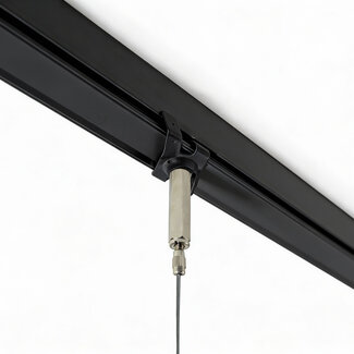 Powergear Powergear - 3-fase rail pendelset - 5 meter - Zwart