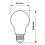 Philips Master value - A60 Peer Helder - E27 - 3.4W (Vervangt 40W) - 2700K Extra Warm Wit (927) - Dimbaar