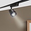 PURPL Smart Magnetische Railspot - 12W - Ø60x95 mm - CCT (2700K-6000K) - Zigbee 3.0 - Dimbaar - 702 lm - CRI>90 - Zwart - Geschikt voor Superslim 48V Railverlichting