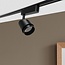 PURPL Smart Magnetische Railspot - 12W - Ø60x95 mm - CCT (2700K-6000K) - Zigbee 3.0 - Dimbaar - 702 lm - CRI>90 - Zwart - Geschikt voor Superslim 48V Railverlichting