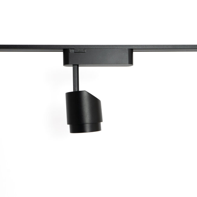 PURPL Smart Magnetische Railspot - 12W - Ø60x95 mm - CCT (2700K-6000K) - Zigbee 3.0 - Dimbaar - 702 lm - CRI>90 - Zwart - Geschikt voor Superslim 48V Railverlichting