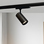 PURPL LED Railspot - 30W - 3CCT (3000K/4000K/6000K) - ø75x151mm - 3-fase - Zwart