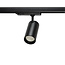 PURPL LED Railspot - 30W - 3CCT (3000K/4000K/6000K) - ø75x151mm - 3-fase - Zwart