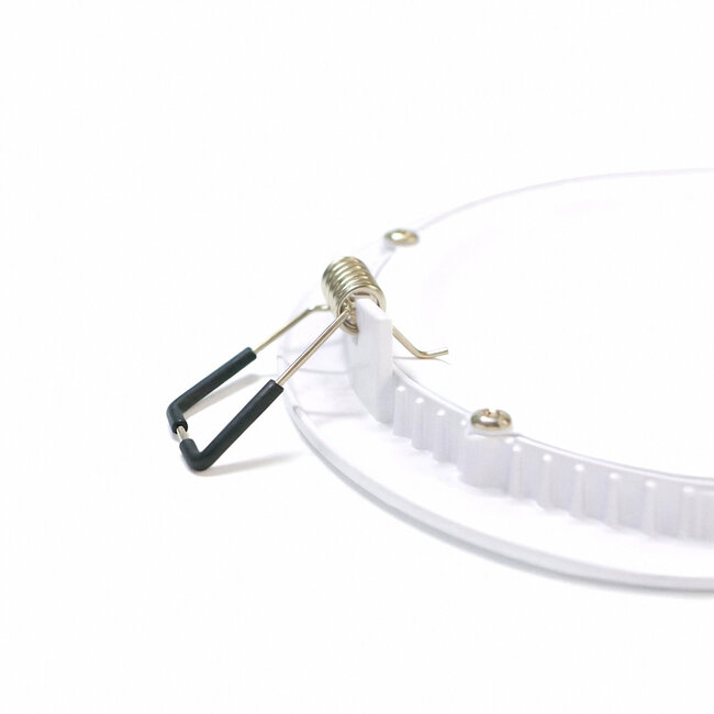 LED Downlight - 3W - ø90 mm - 3000K Warm wit - IP20 - Inbouw - Rond - Wit