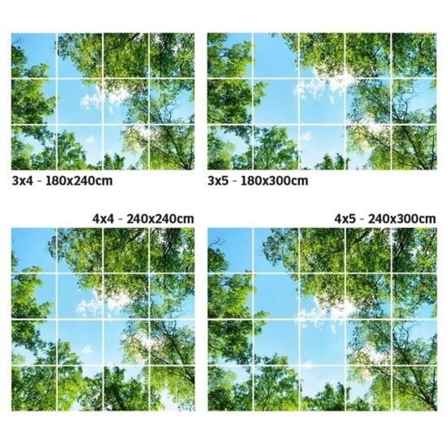 Bomenplafond - Fotoplafond LED Paneel  - IMG10