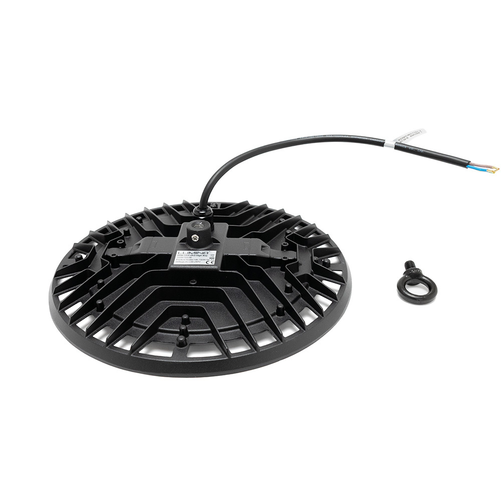 Lumin8 LED High Bay - 150W - 15.000 lm - 100 lm/W - 4000K Helder Wit - 110° - IP65 - IK07, foto 5 van 6