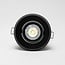 PURPL LED GU10 spot inbouw armatuur - Verdiept - Ø93mm - Zwart - Kantelbaar IP20 Rond