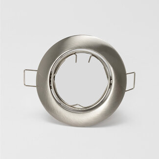 PURPL LED GU10 spot inbouw armatuur - Alu - Ø84mm - RVS - Kantelbaar IP20 Rond