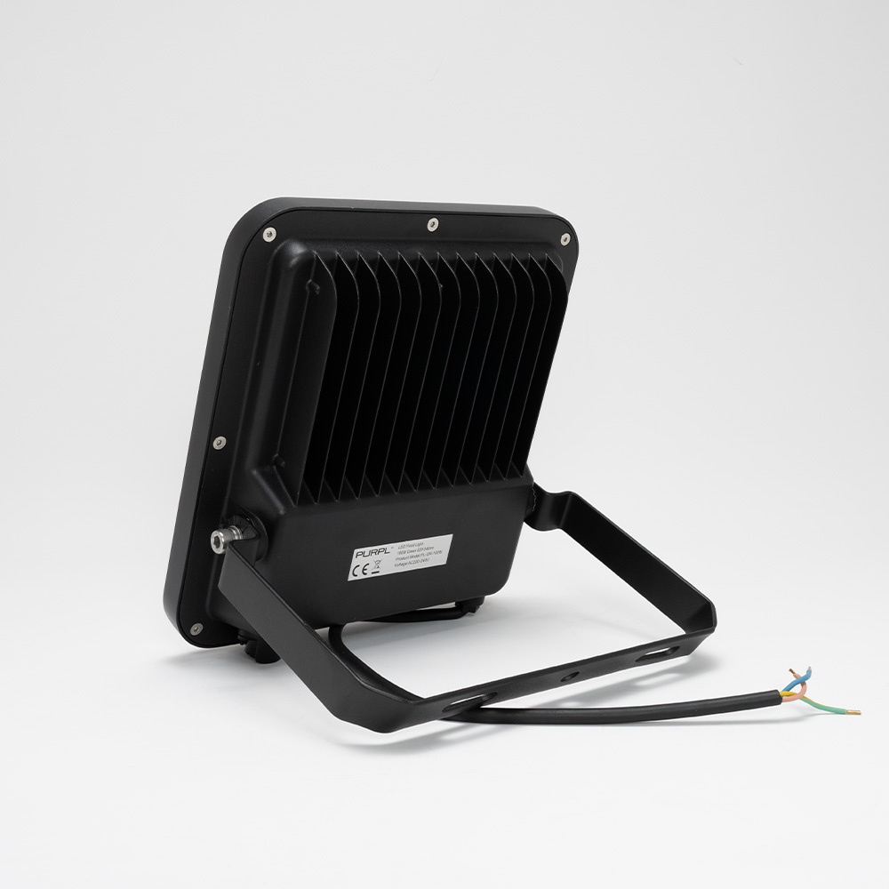 PURPL LED Breedstraler - Pro - 100W - 9000 lm - Groen licht - IP66 - IK08 - Zwart, foto 5 van 6