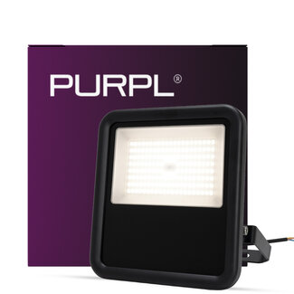 PURPL LED Breedstraler - Pro - 100W - 15000 lm - 4000K Helder wit - IP66 - IK08 - Zwart