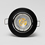 PURPL LED GU10 spot inbouw armatuur - Alu - Ø84mm - Zwart - Kantelbaar IP20 Rond