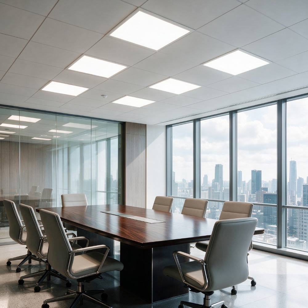 PURPL LED Paneel - 60x60 - 4000K Helder wit - 30W - 4200 lm - 140 lm/W - UGR<22 - IP50 - Flikkervrij - Back-lit, foto 2 van 6