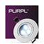 PURPL LED inbouwspot - 3W - 6000K Koud wit - Ø85 mm - Dimbaar - IP40 - Kantelbaar - Rond - Wit