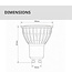 PURPL LED GU10 Spot | 4W | RGB+CCT | Mi-Light | 2.4 GHz RF | FUT103