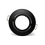 PURPL LED GU10 spot inbouw armatuur - Zink - Ø83mm - Zwart - Kantelbaar IP20 Rond