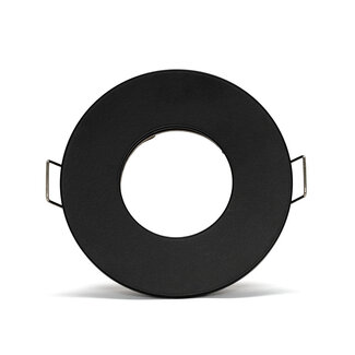 PURPL LED Inbouwspot Armatuur GU10 - Ø83 mm - IP65 Waterdicht - Zwart - Incl. Fitting