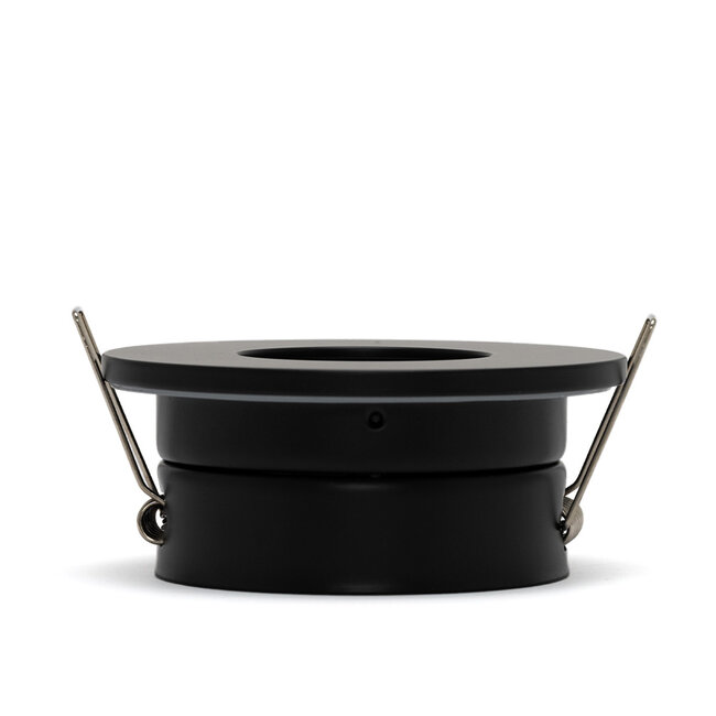 PURPL LED Inbouwspot Armatuur GU10 - Ø83 mm - IP65 Waterdicht - Zwart - Incl. Fitting