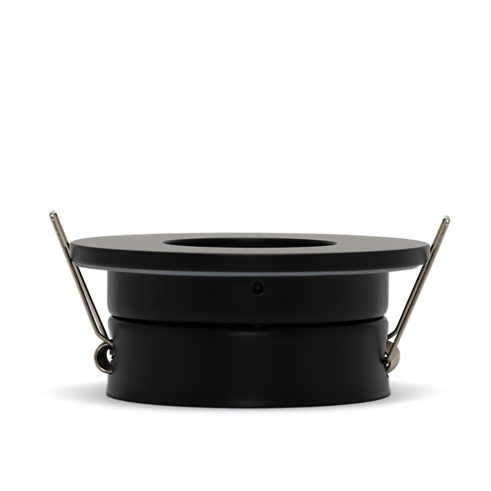 PURPL LED Inbouwspot Armatuur GU10 - Ø83 mm - IP65 Waterdicht - Zwart - Incl. Fitting, foto 3 van 6