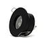 PURPL LED Inbouwspot Armatuur GU10 - Ø83 mm - IP65 Waterdicht - Zwart - Incl. Fitting
