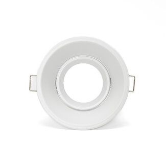 PURPL LED GU10 spot inbouw armatuur - Verdiept - Ø93mm - Wit - Kantelbaar IP20 Rond