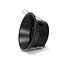 PURPL LED GU10 spot inbouw armatuur - Verdiept - Ø93mm - Zwart - Kantelbaar IP20 Rond