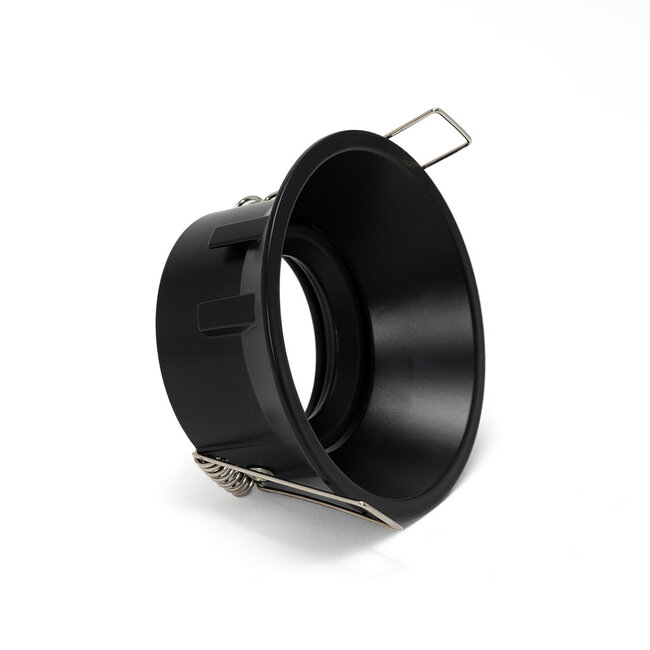 PURPL LED GU10 spot inbouw armatuur - Verdiept - Ø93mm - Zwart - Kantelbaar IP20 Rond
