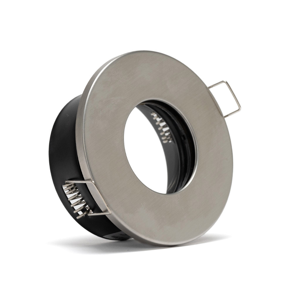 PURPL LED Inbouwspot Armatuur GU10 - Ø83 mm - IP65 Waterdicht - RVS - Incl. Fitting, foto 4 van 6
