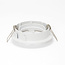 PURPL LED GU10 spot inbouw armatuur - Alu - Ø84mm - Wit - Kantelbaar IP20 Rond