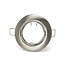 PURPL LED GU10 spot inbouw armatuur - Alu - Ø84mm - RVS - Kantelbaar IP20 Rond