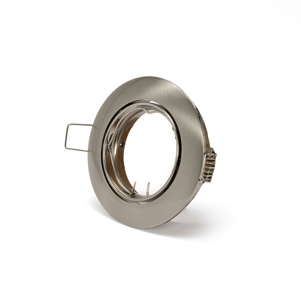 PURPL LED GU10 spot inbouw armatuur - Alu - Ø84mm - RVS - Kantelbaar IP20 Rond, foto 5 van 6