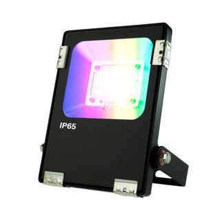 MiBoxer/Mi-Light LED Flutlicht 10W RGB+CCT | Schwarzes Gehäuse | FUTT05