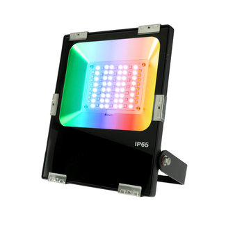 LED Flutlicht 30W RGB+CCT IP65 Schwarzes Gehäuse | FUTT03