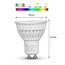 PURPL LED GU10 Leuchmittel | 4W | RGB+CCT | Mi-Light | 2.4 GHz RF | FUT103