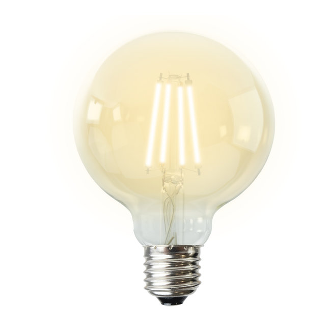 Gledopto MiLight Zigbee PRO Gledopto 7W CCT Vintage Amber G95 LED Filament Lampe