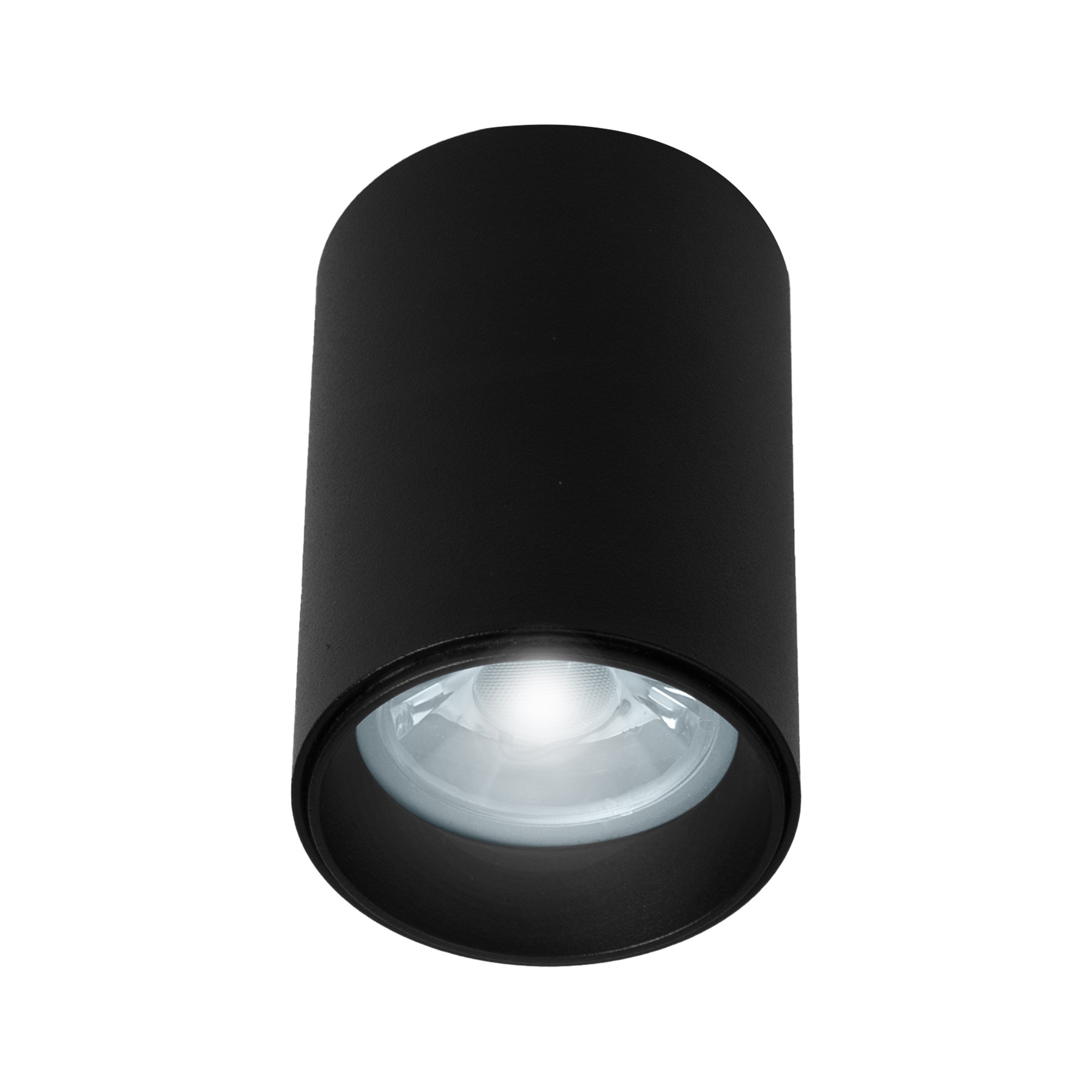 GU10 Schwartz LED Mini-Deckenleuchte 85mm Anbauleuchte