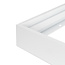LED Panel - 60x60 - Aufbaurahmen Weiß - Aluminium - Click Connect