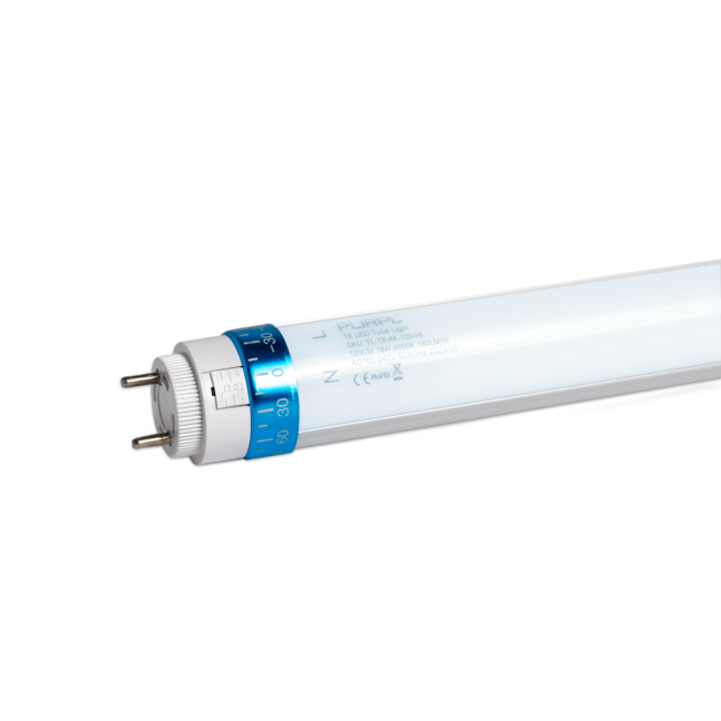 LED Leuchtstoffröhre 120cm | 6000K kaltweiß | 18W | 160lm/W / 2880 Lumen
