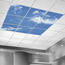 Acrylglas-Platte für LED-Panels 60x60 / 62x62 mit Fotomotiv Wolken #3