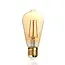 LED Glühbirne E27 | 6W (≙30W) | extra warmweiß 2200K | dimmbar | Edison Vintage ST64