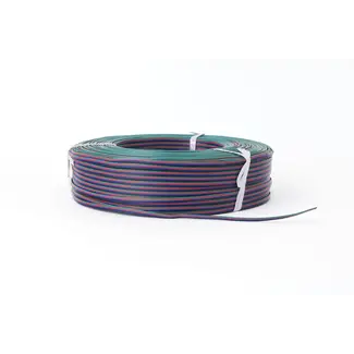 PURPL LED Strip Verlängerungskabel 4-adrig AWG22 RGB pro 10 bis 50 Meter