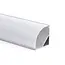 PURPL LED Streifen Eck-Profil V-Form | 1,5m x 30x30mm | Aufputzmontage | Aluminium