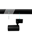 PURPL LED-Schienenspot | 3 Phasen | COB 4000K Tageslicht | 20W | 2750lm | Schwarz